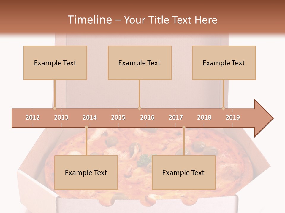 Meal Circle Cheese PowerPoint Template
