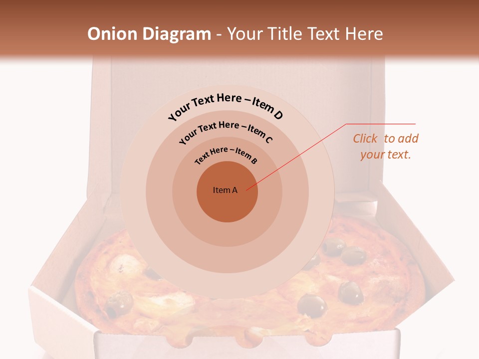 Meal Circle Cheese PowerPoint Template