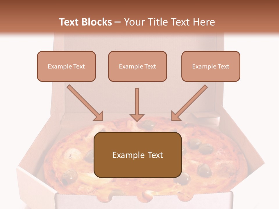 Meal Circle Cheese PowerPoint Template