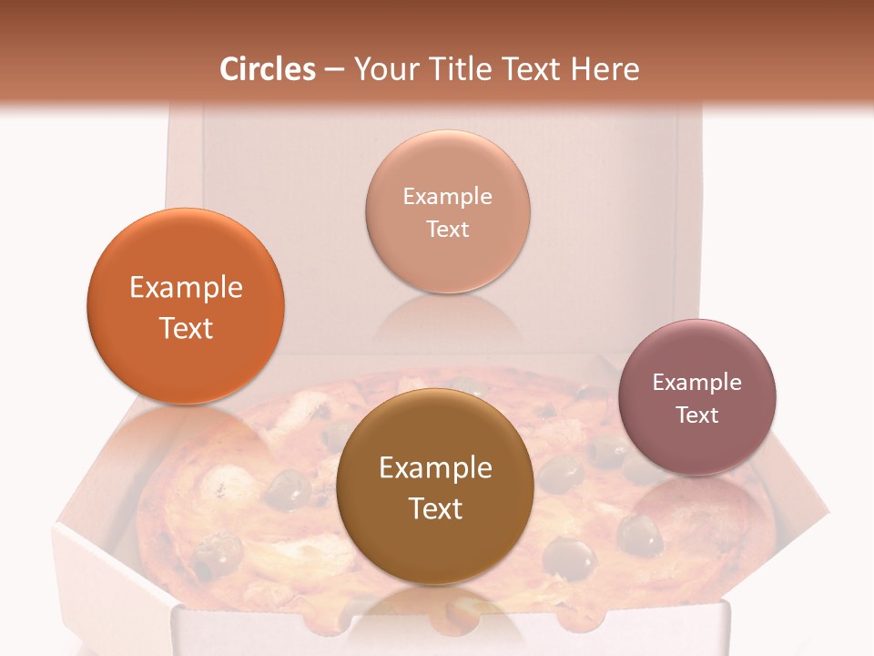 Meal Circle Cheese PowerPoint Template