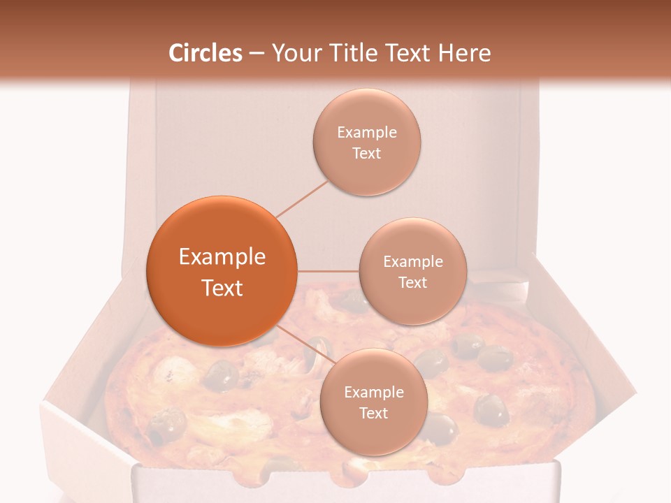 Meal Circle Cheese PowerPoint Template