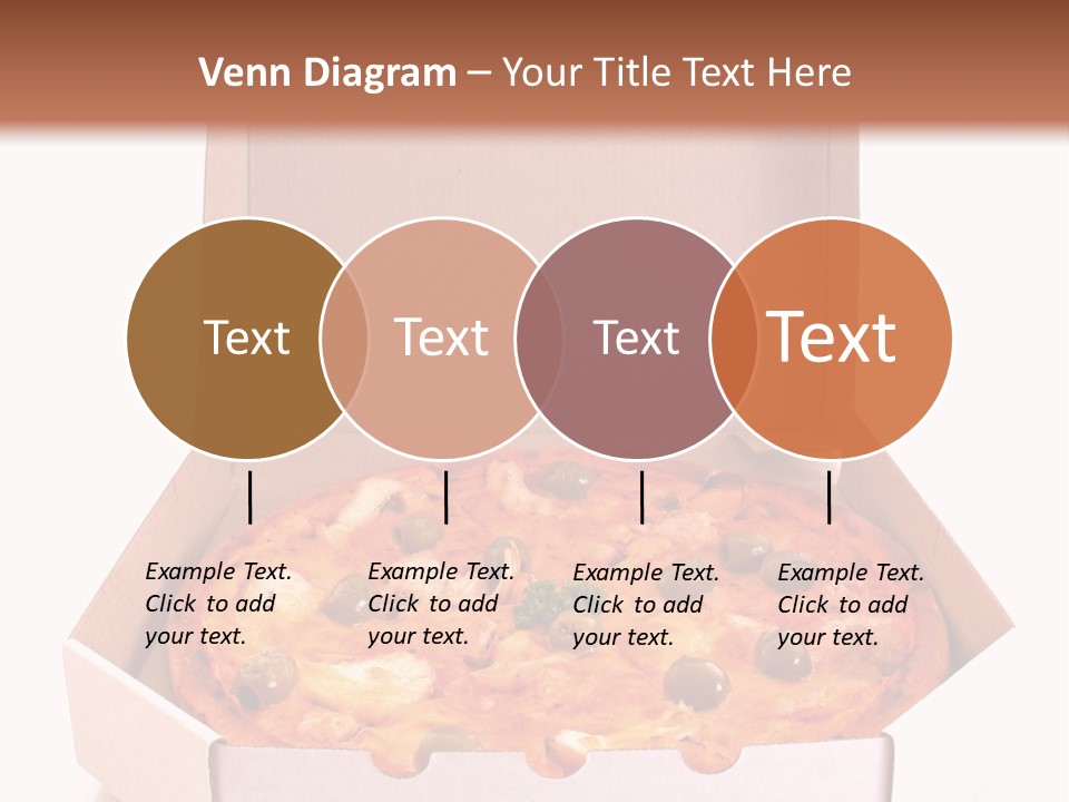 Meal Circle Cheese PowerPoint Template