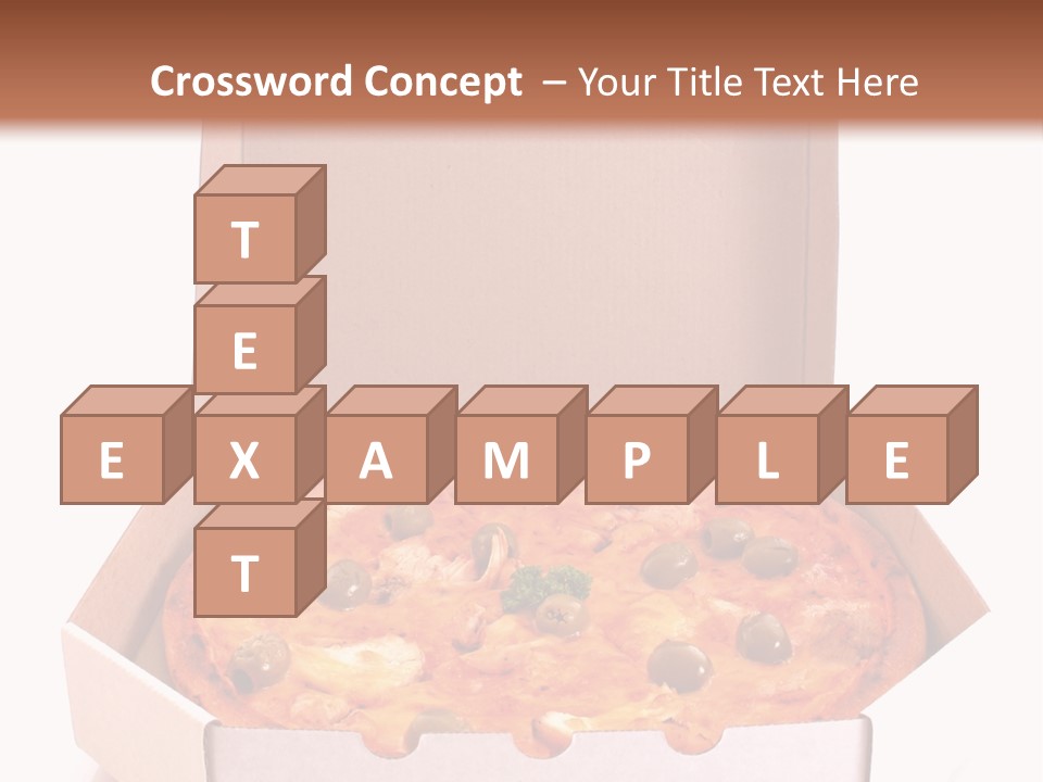 Meal Circle Cheese PowerPoint Template