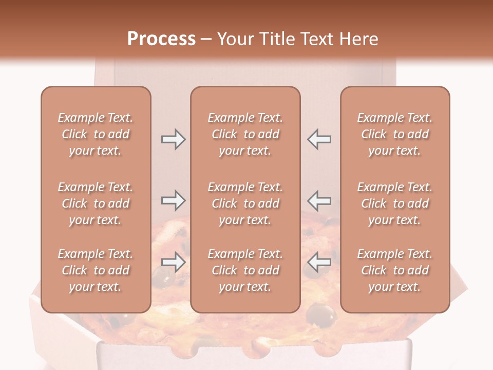 Meal Circle Cheese PowerPoint Template