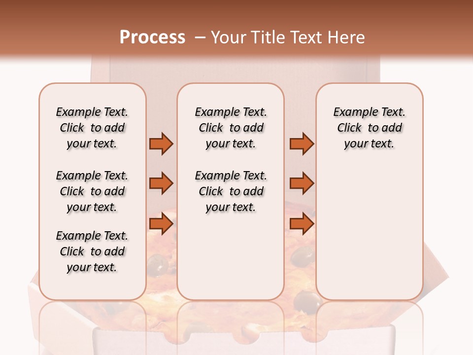 Meal Circle Cheese PowerPoint Template