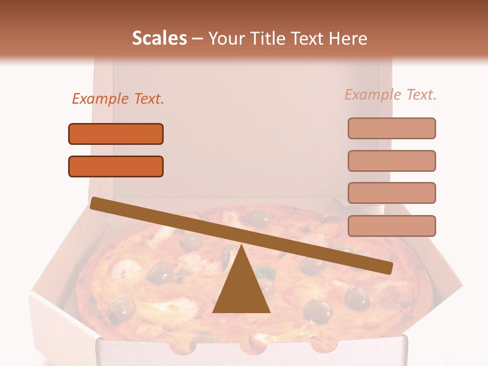 Meal Circle Cheese PowerPoint Template