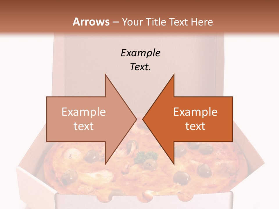 Meal Circle Cheese PowerPoint Template
