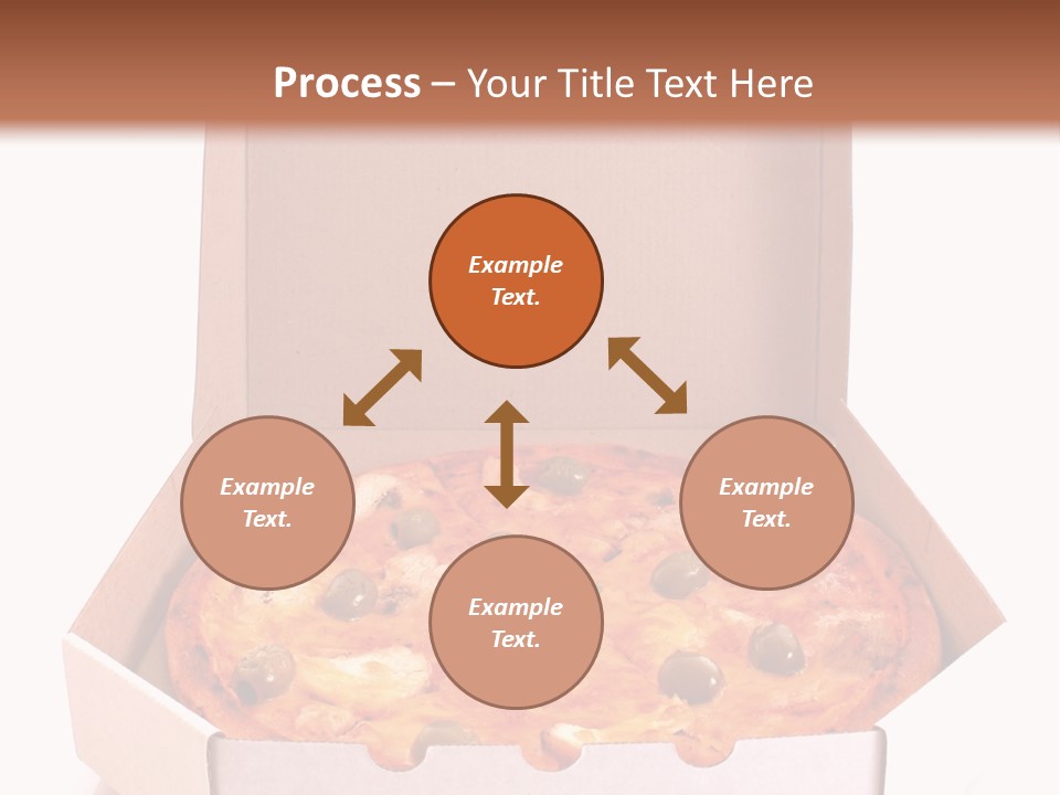 Meal Circle Cheese PowerPoint Template