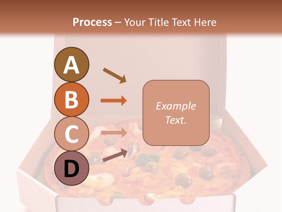 Meal Circle Cheese PowerPoint Template