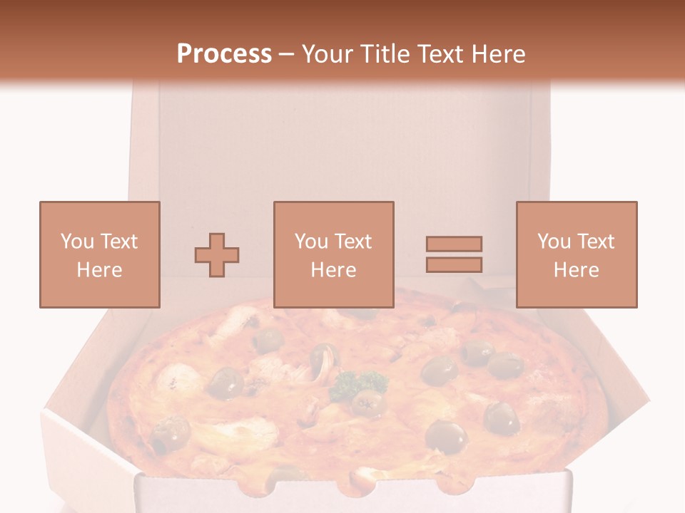 Meal Circle Cheese PowerPoint Template