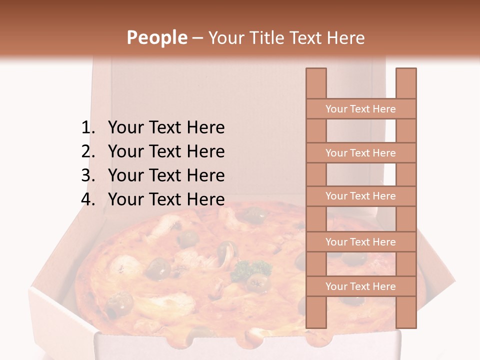 Meal Circle Cheese PowerPoint Template