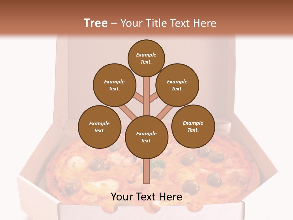 Meal Circle Cheese PowerPoint Template