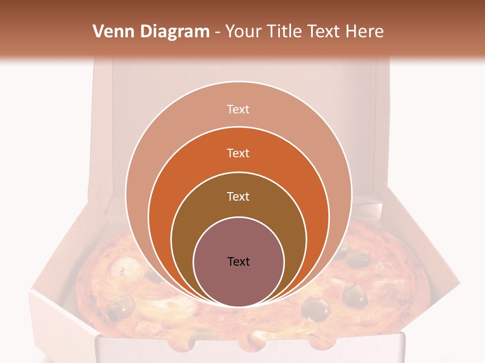 Meal Circle Cheese PowerPoint Template