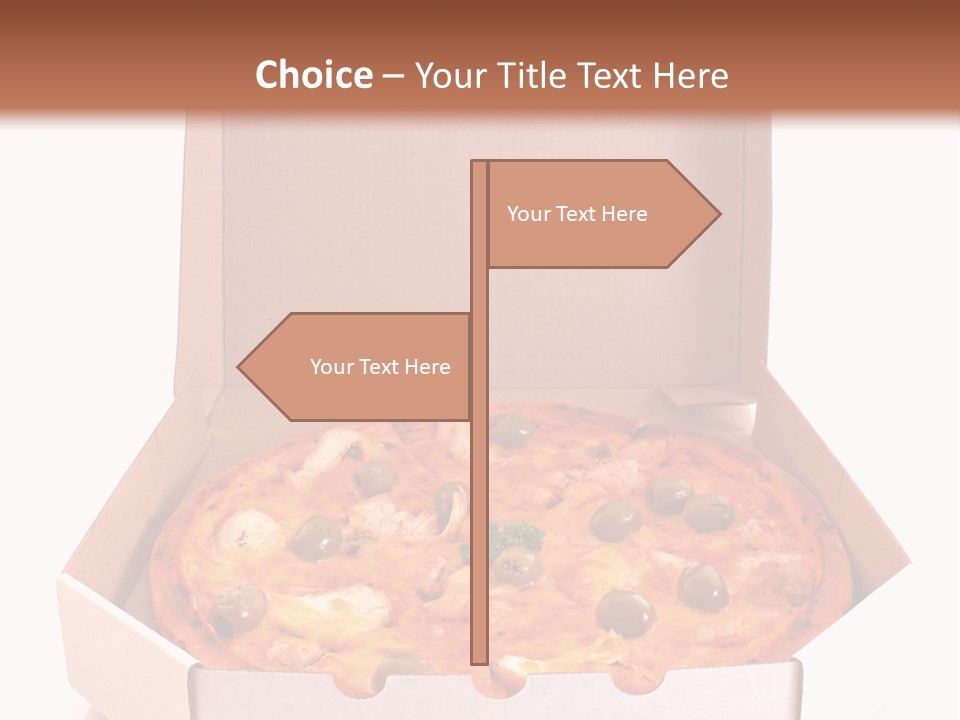 Meal Circle Cheese PowerPoint Template