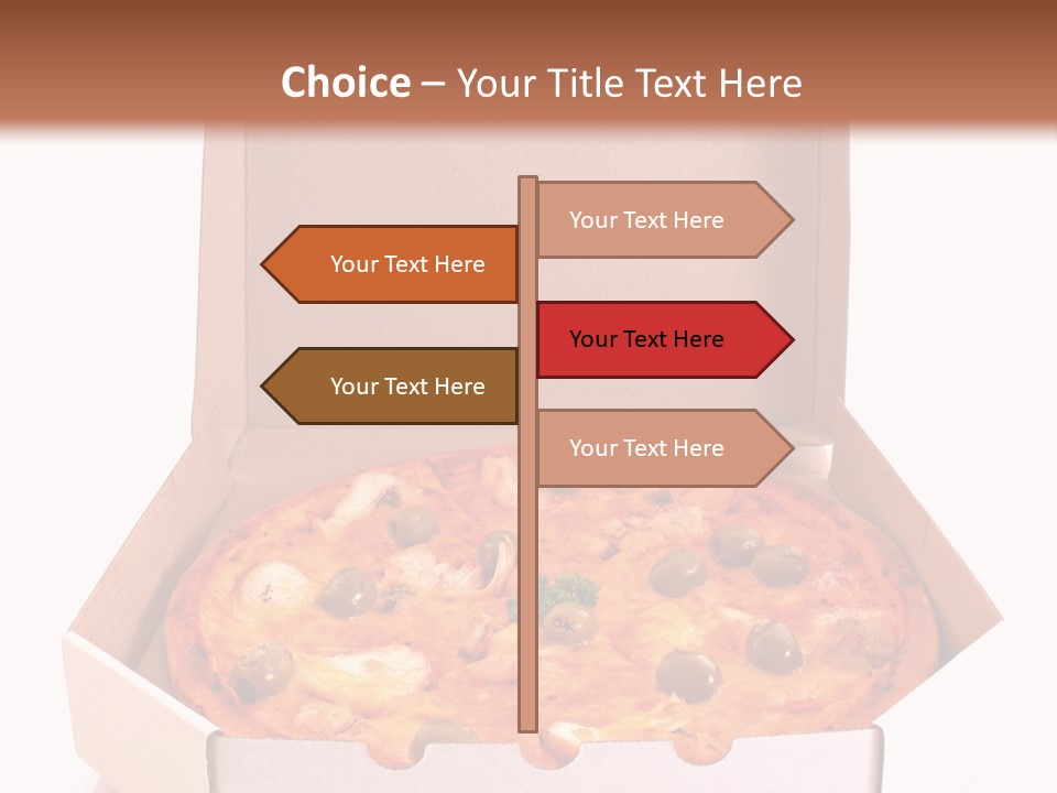 Meal Circle Cheese PowerPoint Template