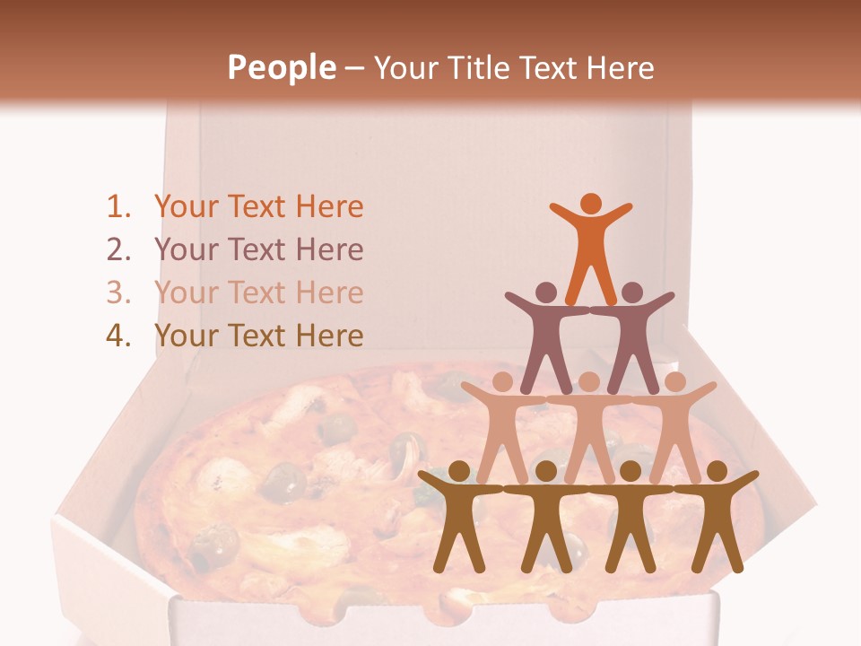 Meal Circle Cheese PowerPoint Template