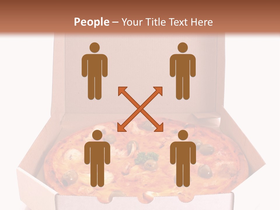 Meal Circle Cheese PowerPoint Template