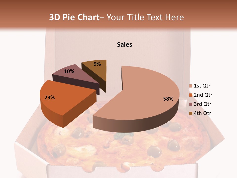 Meal Circle Cheese PowerPoint Template
