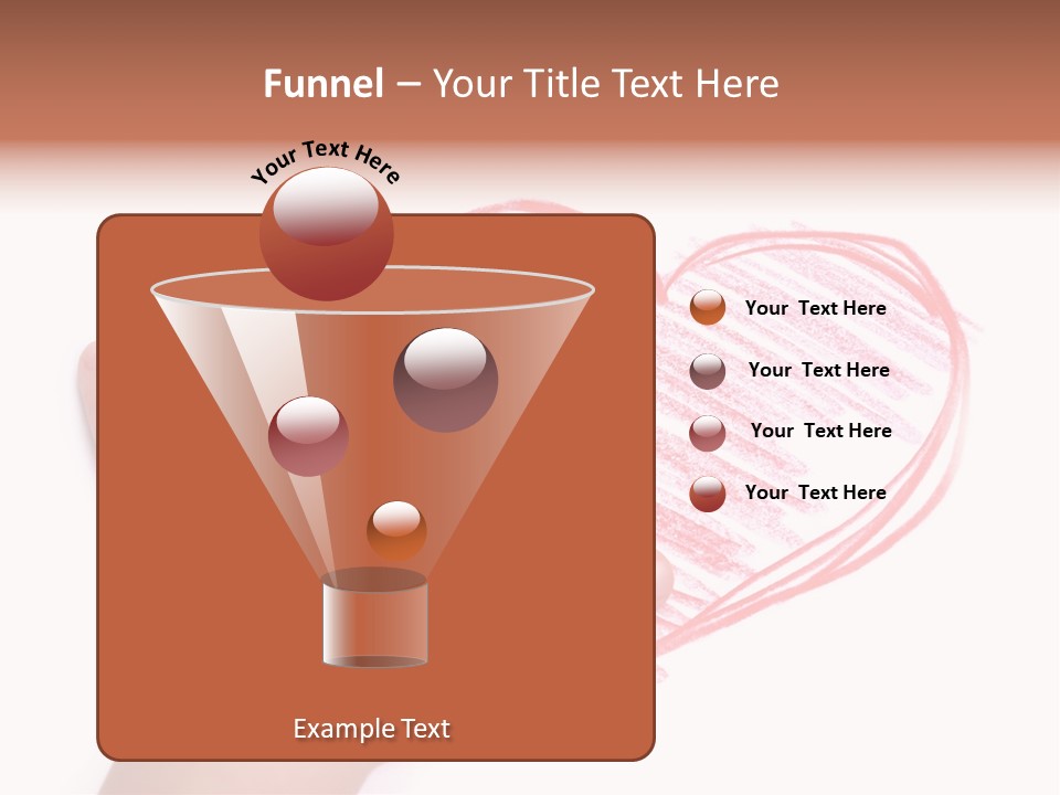 Caucasian Child Hand PowerPoint Template