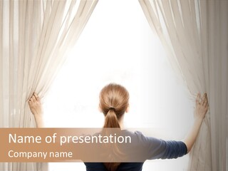 Window Hope Freedom PowerPoint Template