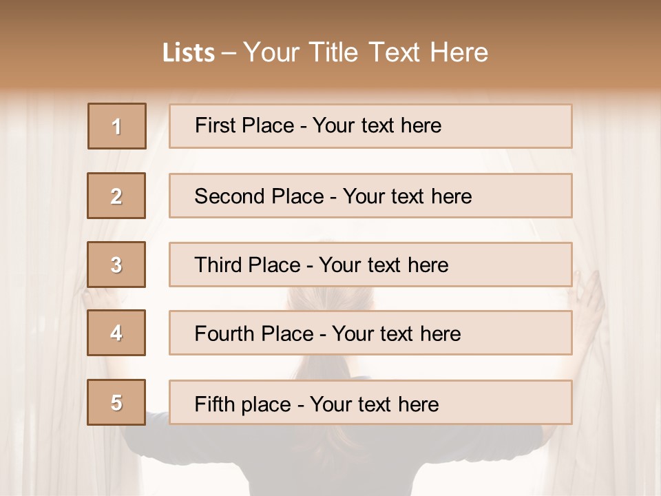 Window Hope Freedom PowerPoint Template
