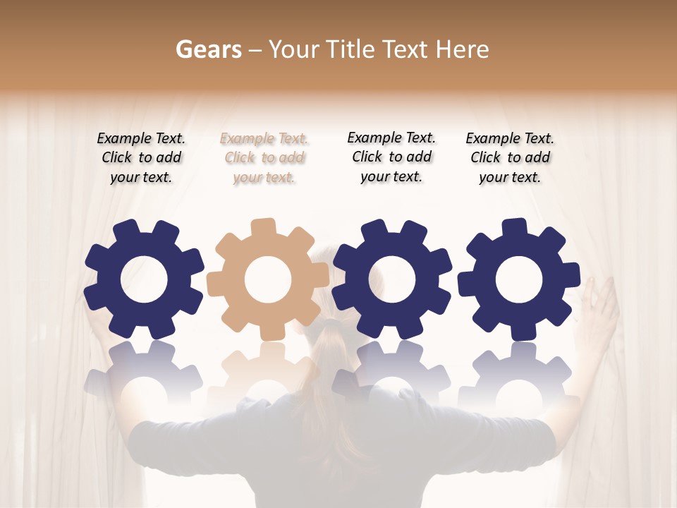 Window Hope Freedom PowerPoint Template