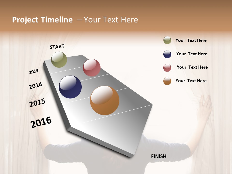 Window Hope Freedom PowerPoint Template