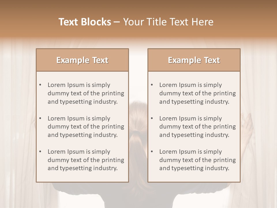 Window Hope Freedom PowerPoint Template