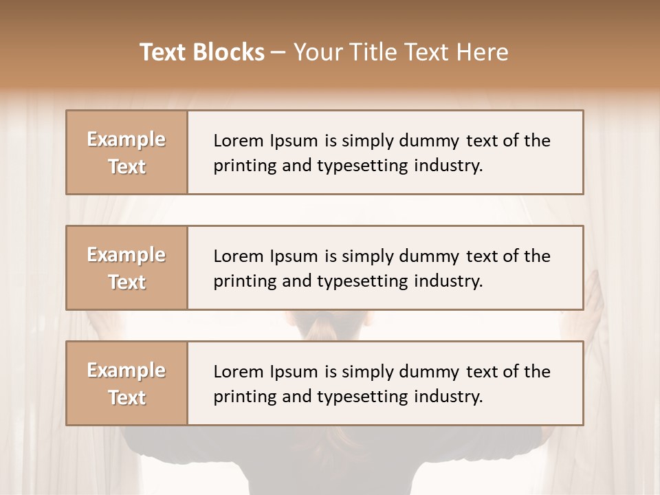 Window Hope Freedom PowerPoint Template