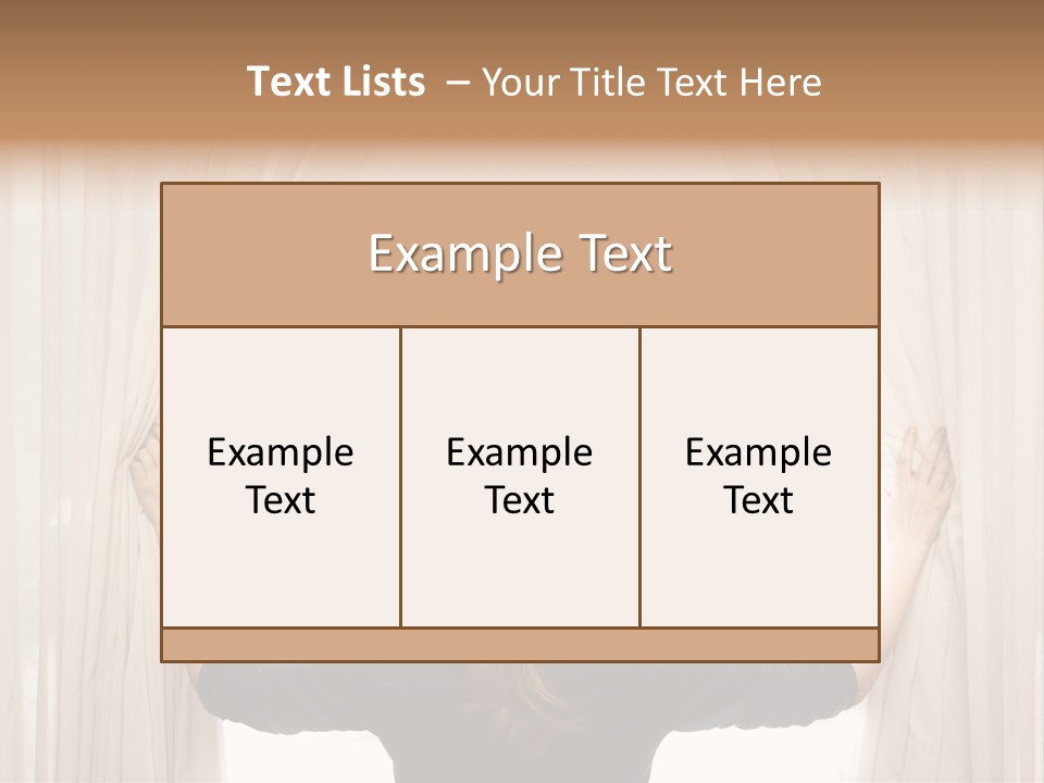 Window Hope Freedom PowerPoint Template