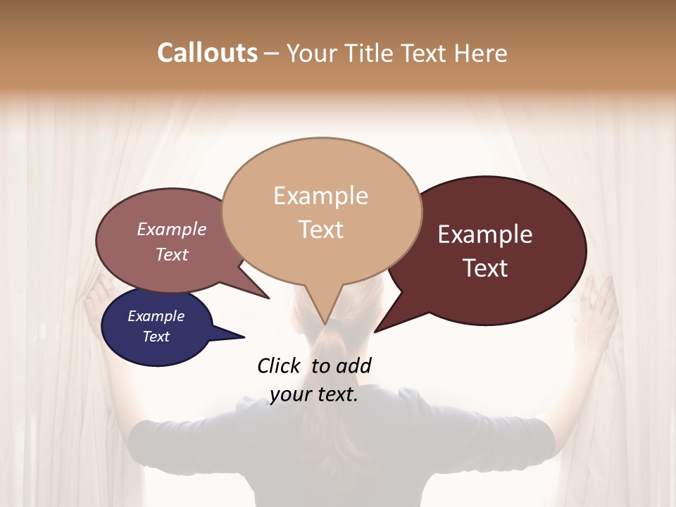 Window Hope Freedom PowerPoint Template