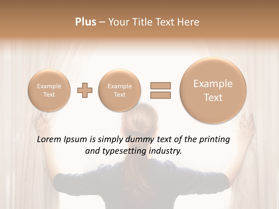 Window Hope Freedom PowerPoint Template