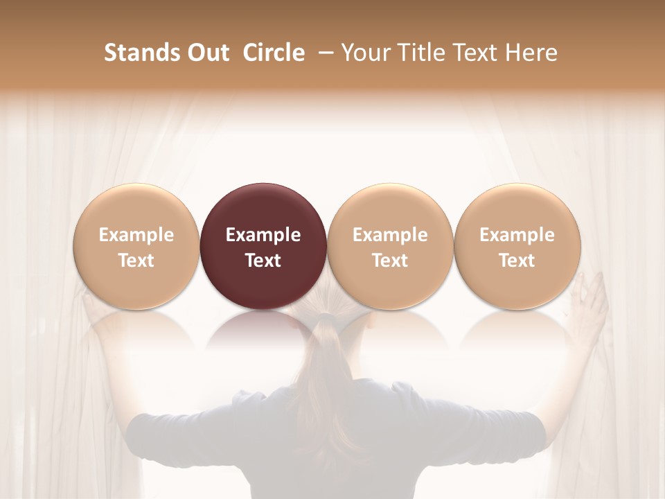 Window Hope Freedom PowerPoint Template