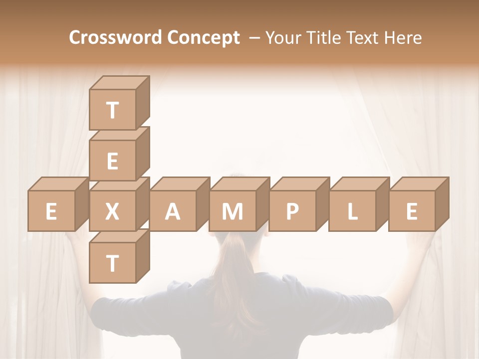 Window Hope Freedom PowerPoint Template