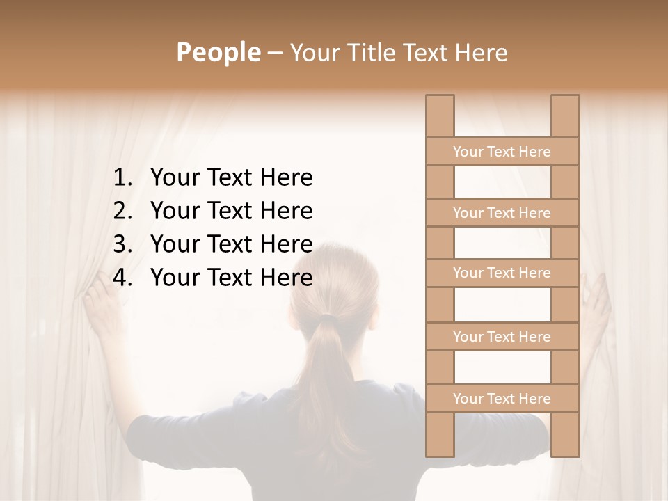 Window Hope Freedom PowerPoint Template