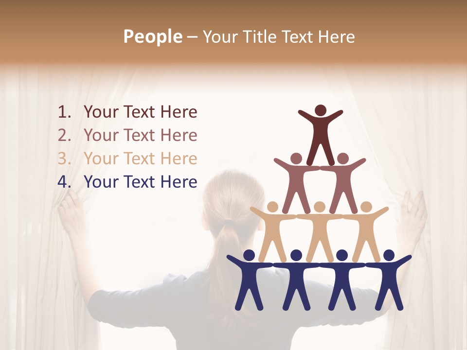 Window Hope Freedom PowerPoint Template