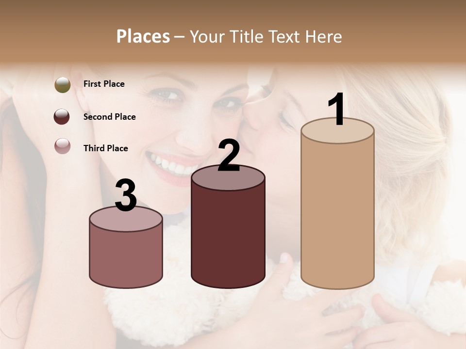 Bed Mom Enjoy PowerPoint Template