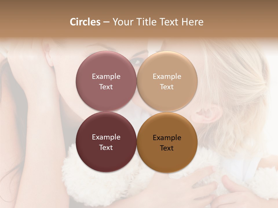 Bed Mom Enjoy PowerPoint Template