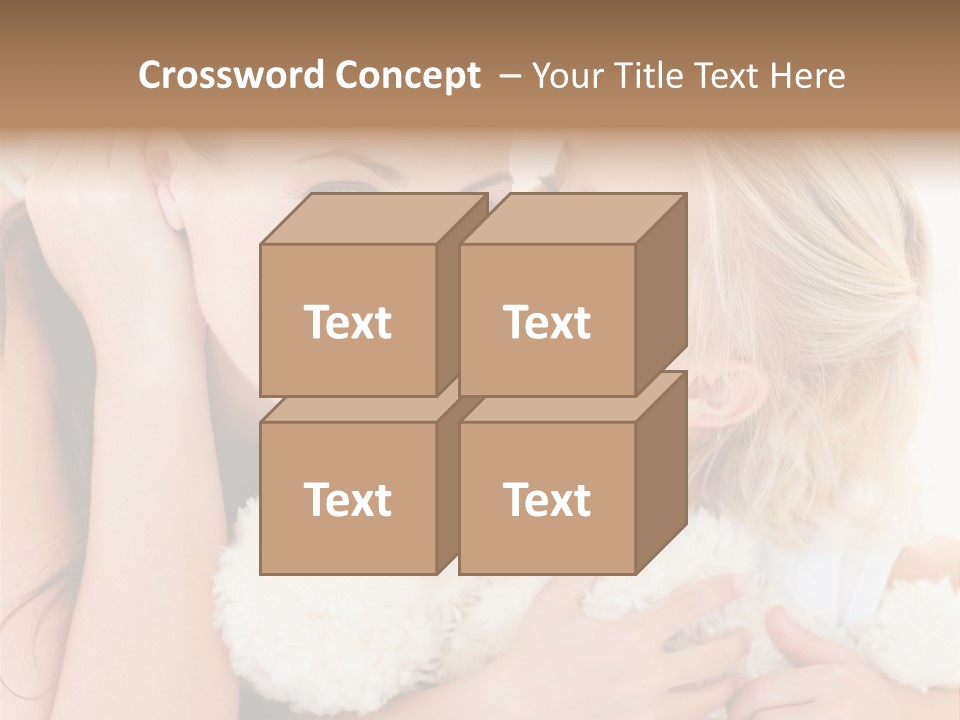 Bed Mom Enjoy PowerPoint Template