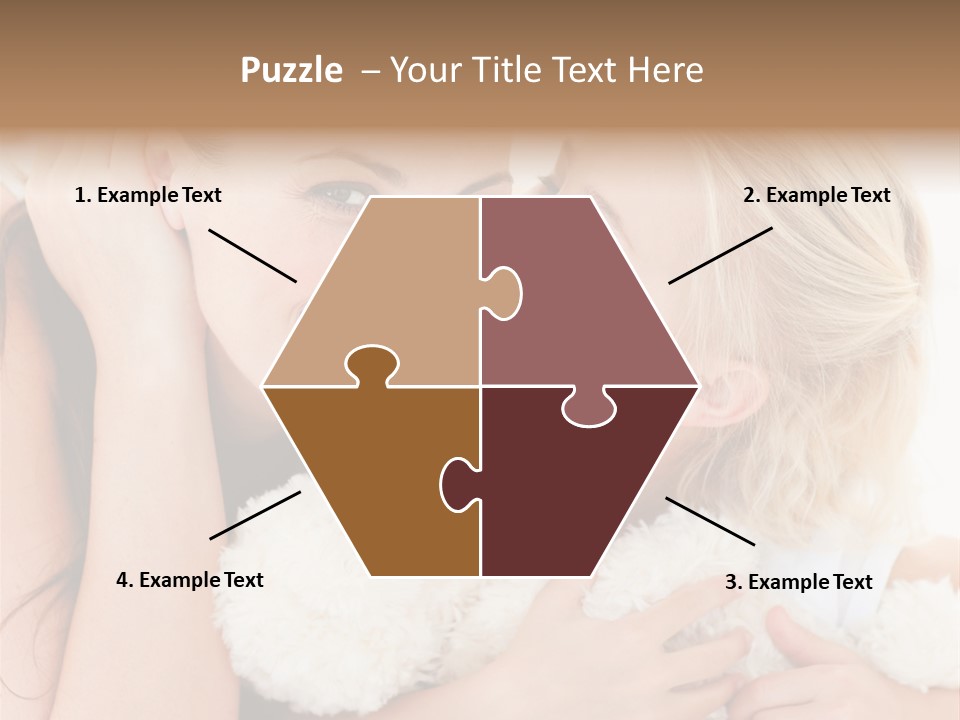 Bed Mom Enjoy PowerPoint Template