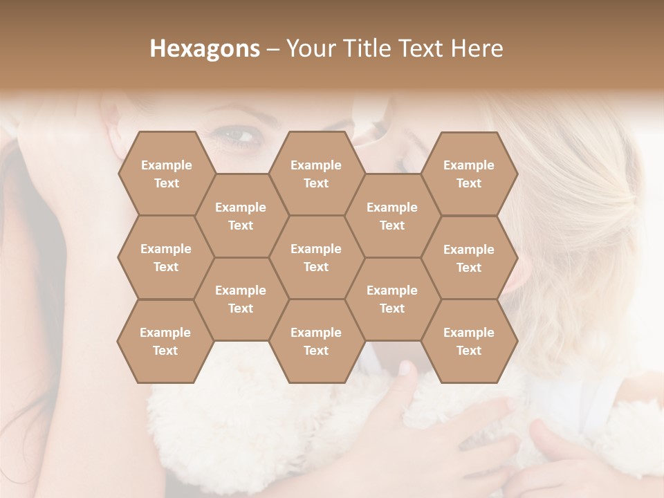 Bed Mom Enjoy PowerPoint Template