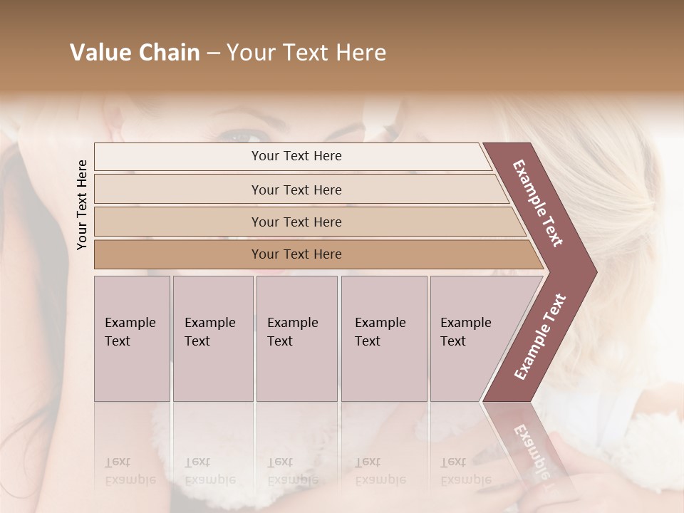 Bed Mom Enjoy PowerPoint Template