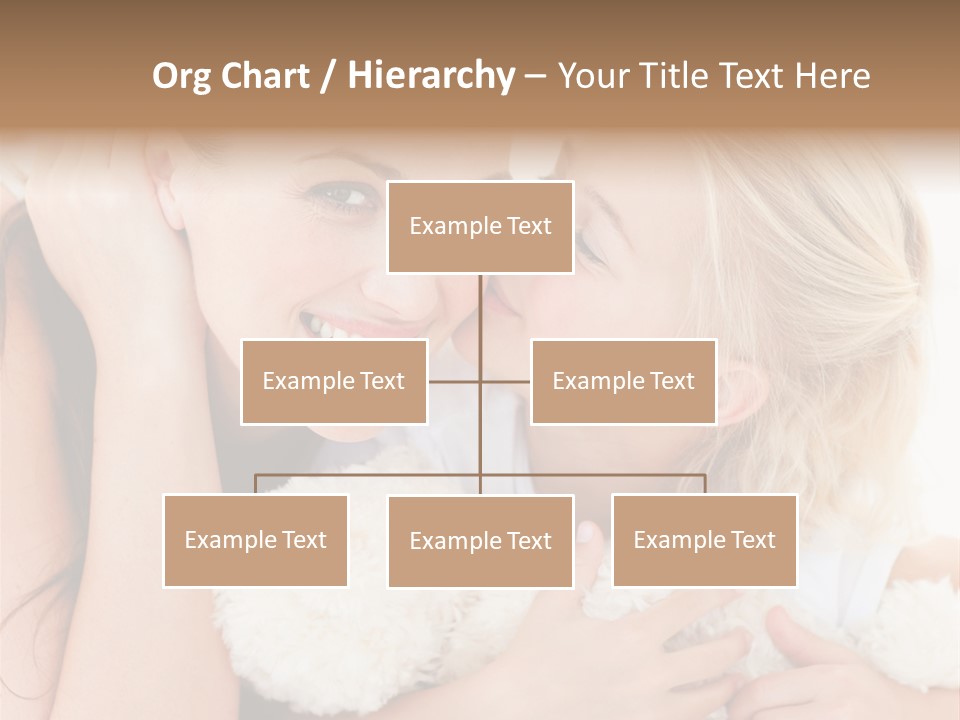 Bed Mom Enjoy PowerPoint Template