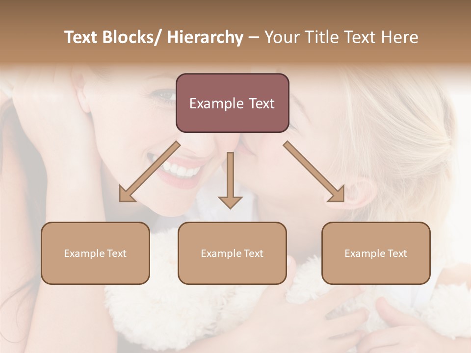 Bed Mom Enjoy PowerPoint Template