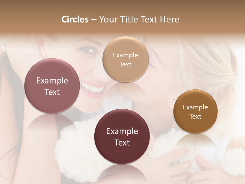 Bed Mom Enjoy PowerPoint Template