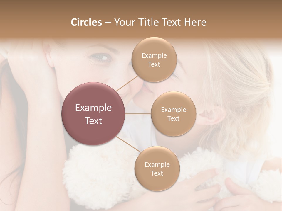 Bed Mom Enjoy PowerPoint Template