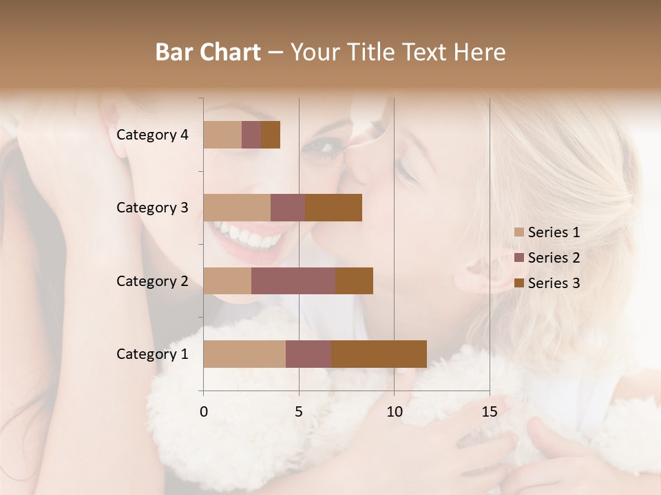 Bed Mom Enjoy PowerPoint Template