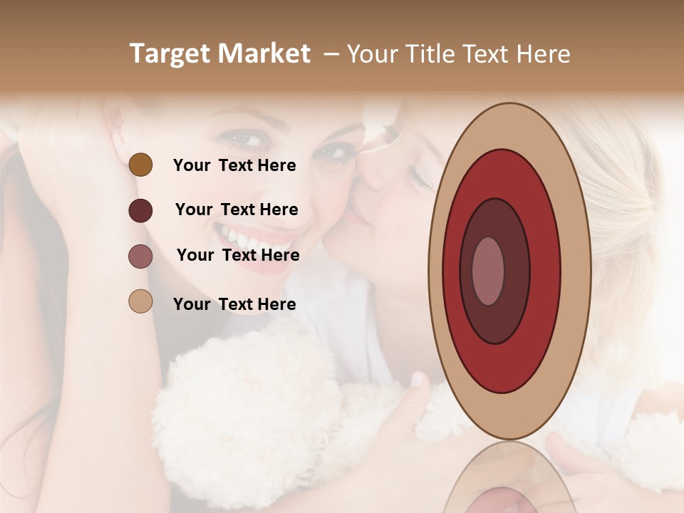 Bed Mom Enjoy PowerPoint Template