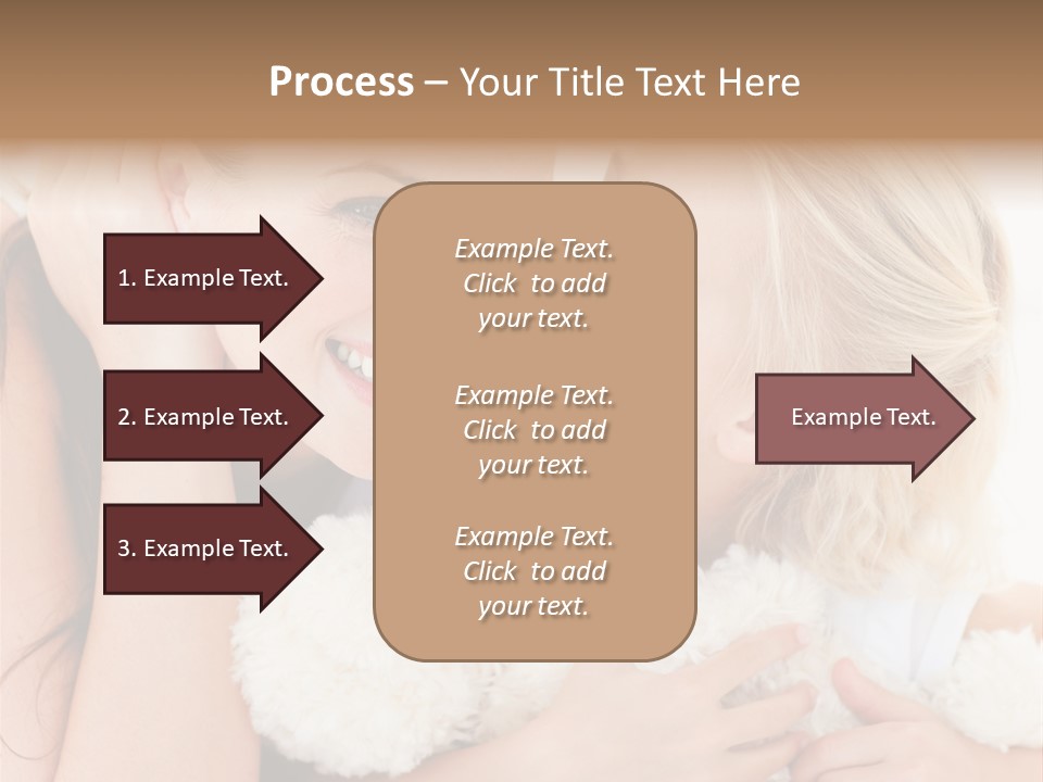 Bed Mom Enjoy PowerPoint Template