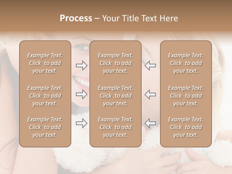 Bed Mom Enjoy PowerPoint Template